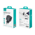 USAMS CC263 30W GaN USB-C / Type-C, USB Dual-Port Mini-Schnellladegerät, CC263