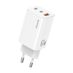 USAMS CC265 67W GaN 2 x USB Typ-C, USB Triple-Port Mini Schnellladegerät, CC265