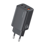 USAMS CC265 67W GaN 2 x USB Typ-C, USB Triple-Port Mini Schnellladegerät, CC265