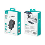 USAMS CC265 67W GaN 2 x USB Typ-C, USB Triple-Port Mini Schnellladegerät, CC265