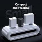 USAMS CC265 67W GaN 2 x USB Typ-C, USB Triple-Port Mini Schnellladegerät, CC265
