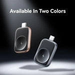 USAMS CD247 Tragbares kabelloses Ladegerät für Apple Watch Series mit USB-C-/Typ-C-Stecker, CD247