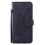 Retro Hautgefühl Schmetterlinge Prägung Horizontale Klapp-Leder-Handyhülle, Für iPhone 17 Pro Max, Für iPhone 17 Pro, Für iPhone 17, Für iPhone Air