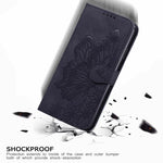 Retro Hautgefühl Schmetterlinge Prägung Horizontale Klapp-Leder-Handyhülle, Für iPhone 17 Pro Max, Für iPhone 17 Pro, Für iPhone 17, Für iPhone Air