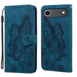 Retro Hautgefühl Schmetterlinge Prägung Horizontale Klapp-Leder-Handyhülle, Für iPhone 17 Pro Max, Für iPhone 17 Pro, Für iPhone 17, Für iPhone Air