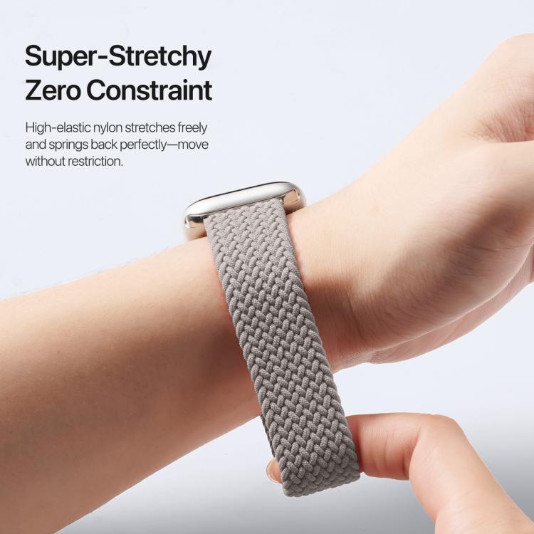 DUX DUCIS Mixture Ultra Series Magnetic Buckle Nylon Braided Strap, For Apple Watch 38 / 40 / 41 / S10 42mm