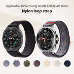 xDfind Nylon-Uhrenarmband mit Klettverschluss, für Samsung Galaxy Watch8 / 8 Classic