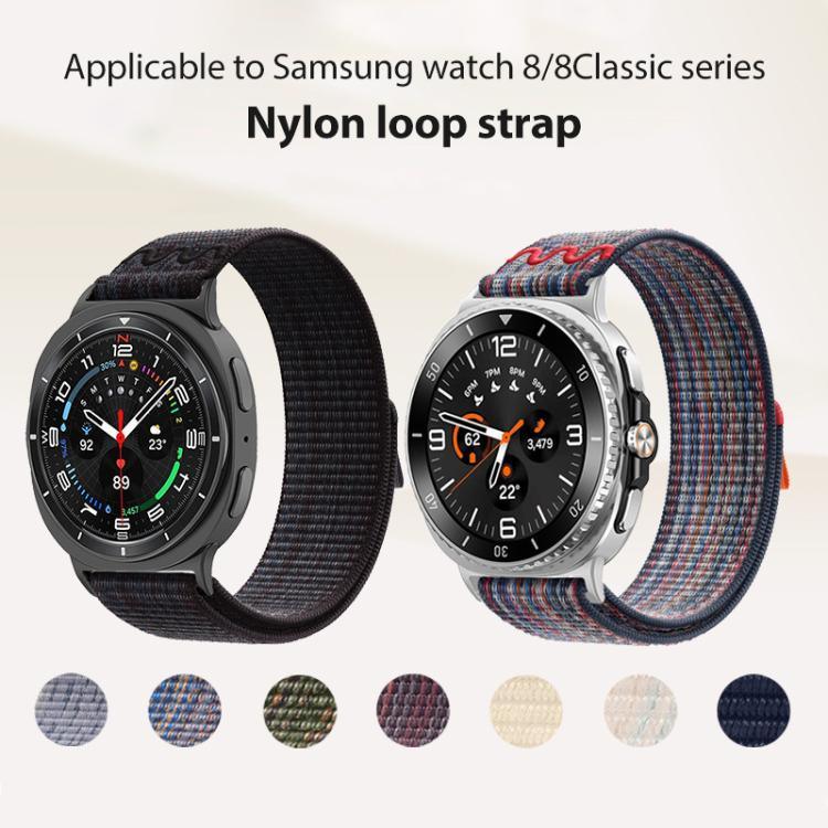 xDfind Nylon-Uhrenarmband mit Klettverschluss, für Samsung Galaxy Watch8 / 8 Classic