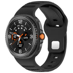 xDfind Silikon-Uhrenarmband mit runden Punkten und silberner Dornschließe, passend für Samsung Galaxy Watch Ultra/Ultra 2025 und Samsung Galaxy Watch8/8 Classic