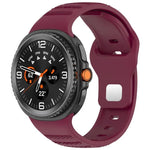 xDfind Silikon-Uhrenarmband mit runden Punkten und silberner Dornschließe, passend für Samsung Galaxy Watch Ultra/Ultra 2025 und Samsung Galaxy Watch8/8 Classic