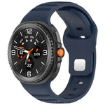 xDfind Silikon-Uhrenarmband mit runden Punkten und silberner Dornschließe, passend für Samsung Galaxy Watch Ultra/Ultra 2025 und Samsung Galaxy Watch8/8 Classic