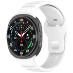xDfind Silikon-Uhrenarmband mit runden Punkten und silberner Dornschließe, passend für Samsung Galaxy Watch Ultra/Ultra 2025 und Samsung Galaxy Watch8/8 Classic