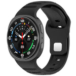 xDfind Silikon-Uhrenarmband mit runden Punkten und silberner Dornschließe, passend für Samsung Galaxy Watch Ultra/Ultra 2025 und Samsung Galaxy Watch8/8 Classic