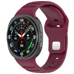xDfind Silikon-Uhrenarmband mit runden Punkten und silberner Dornschließe, passend für Samsung Galaxy Watch Ultra/Ultra 2025 und Samsung Galaxy Watch8/8 Classic