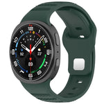 xDfind Silikon-Uhrenarmband mit runden Punkten und silberner Dornschließe, passend für Samsung Galaxy Watch Ultra/Ultra 2025 und Samsung Galaxy Watch8/8 Classic