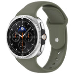 xDfind Reverse Buckle Silicone Watch Band, For Samsung Galaxy Watch8 / 8 Classic