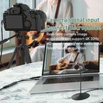 U2 4K 30Hz HDMI-zu-Typ-C-HD-Videoaufnahmekarte mit Mikrofon-Mixer