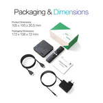 Tanix TX7 8K UHD Android 14 Smart TV Box mit Fernbedienung, Allwinner H728 Octa-Core, 2GB+16GB, 4GB+32GB, 4GB+64GB