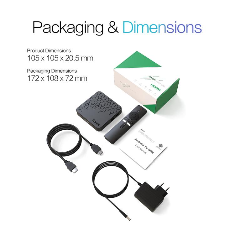 Tanix TX7 8K UHD Android 14 Smart TV Box mit Fernbedienung, Allwinner H728 Octa-Core, 2GB+16GB, 4GB+32GB, 4GB+64GB