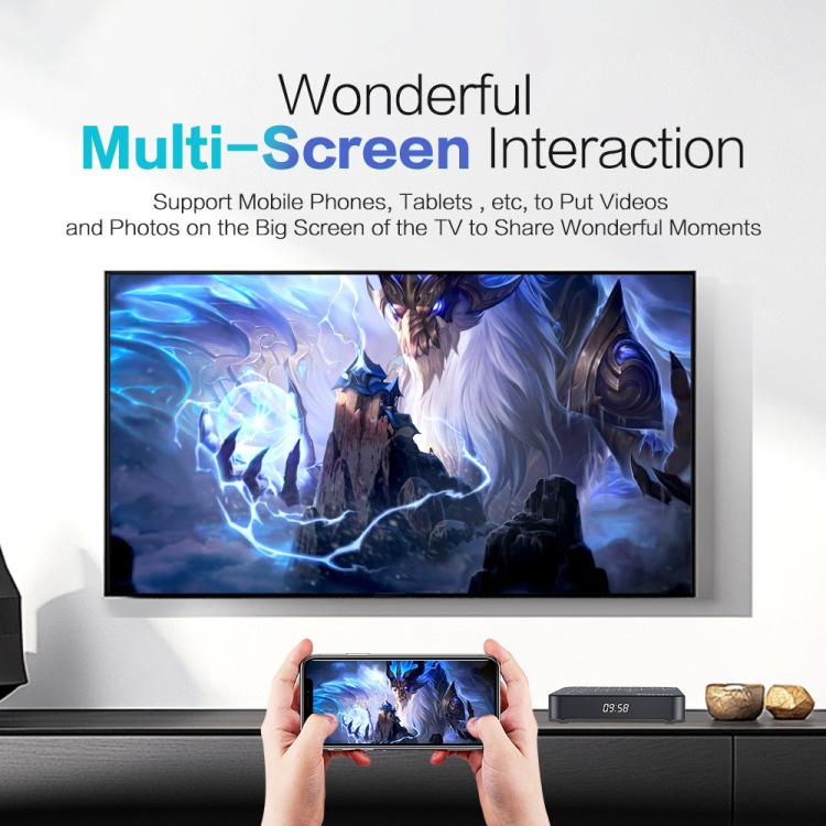 Tanix TX7 8K UHD Android 14 Smart TV Box mit Fernbedienung, Allwinner H728 Octa-Core, 2GB+16GB, 4GB+32GB, 4GB+64GB