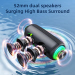 Zealot MP2 20W Portable Outdoor RGB Bluetooth Speaker, without Microphone(Blue), without Microphone(Camouflage), without Microphone(Black)