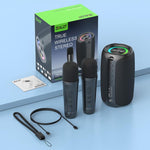 Zealot M2 8W Tragbarer Outdoor RGB Bluetooth-Lautsprecher, mit 2 Mikrofonen, mit 1 Mikrofon
