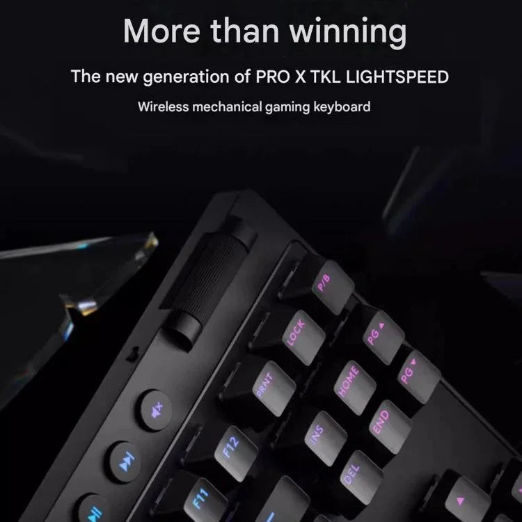 Logitech G PRO X TKL kabellose Gaming-Tastatur, GX-L mechanische Switches