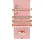 Smart Watch Band Decorative Ring Metal Accessories
