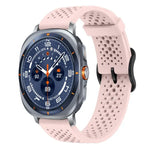 xDfind Atmungsaktives Silikon-Uhrenarmband, für Samsung Galaxy Watch Ultra / Ultra 2025, Samsung Galaxy Watch 8 / 8 Classic, Samsung Galaxy Watch 7 / 6 / 5 / FE
