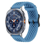 xDfind Atmungsaktives Silikon-Uhrenarmband, für Samsung Galaxy Watch Ultra / Ultra 2025, Samsung Galaxy Watch 8 / 8 Classic, Samsung Galaxy Watch 7 / 6 / 5 / FE