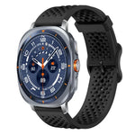 xDfind Atmungsaktives Silikon-Uhrenarmband, für Samsung Galaxy Watch Ultra / Ultra 2025, Samsung Galaxy Watch 8 / 8 Classic, Samsung Galaxy Watch 7 / 6 / 5 / FE