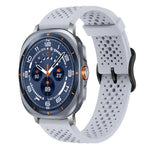 xDfind Atmungsaktives Silikon-Uhrenarmband, für Samsung Galaxy Watch Ultra / Ultra 2025, Samsung Galaxy Watch 8 / 8 Classic, Samsung Galaxy Watch 7 / 6 / 5 / FE