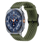 xDfind Atmungsaktives Silikon-Uhrenarmband, für Samsung Galaxy Watch Ultra / Ultra 2025, Samsung Galaxy Watch 8 / 8 Classic, Samsung Galaxy Watch 7 / 6 / 5 / FE