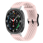 xDfind Atmungsaktives Silikon-Uhrenarmband, für Samsung Galaxy Watch Ultra / Ultra 2025, Samsung Galaxy Watch 8 / 8 Classic, Samsung Galaxy Watch 7 / 6 / 5 / FE
