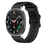 xDfind Atmungsaktives Silikon-Uhrenarmband, für Samsung Galaxy Watch Ultra / Ultra 2025, Samsung Galaxy Watch 8 / 8 Classic, Samsung Galaxy Watch 7 / 6 / 5 / FE