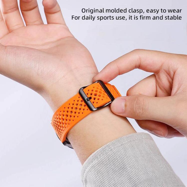 xDfind Atmungsaktives Silikon-Uhrenarmband, für Samsung Galaxy Watch Ultra / Ultra 2025, Samsung Galaxy Watch 8 / 8 Classic, Samsung Galaxy Watch 7 / 6 / 5 / FE
