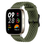 xDfind Breathable Silicone Watch Band, For Xiaomi Band 10 Pro / 9 Pro / Redmi Watch 6, For Redmi Watch 3 Active / Watch 3 Lite, For Redmi Watch 3