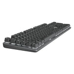 Logitech K845 Mechanische Tastatur mit Hintergrundbeleuchtung, kabelgebunden, Kabellänge: 1,8 m, Longhua Brown Achse, Longhua Red Achse