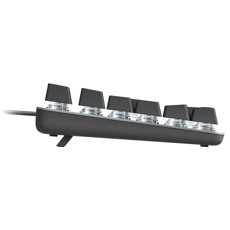 Logitech K845 Mechanische Tastatur mit Hintergrundbeleuchtung, kabelgebunden, Kabellänge: 1,8 m, Longhua Brown Achse, Longhua Red Achse