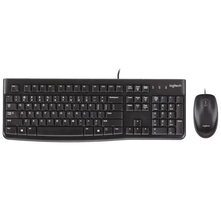 Logitech MK120 Kabelgebundenes Tastatur- und Maus-Set