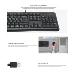 Logitech MK120 Kabelgebundenes Tastatur- und Maus-Set
