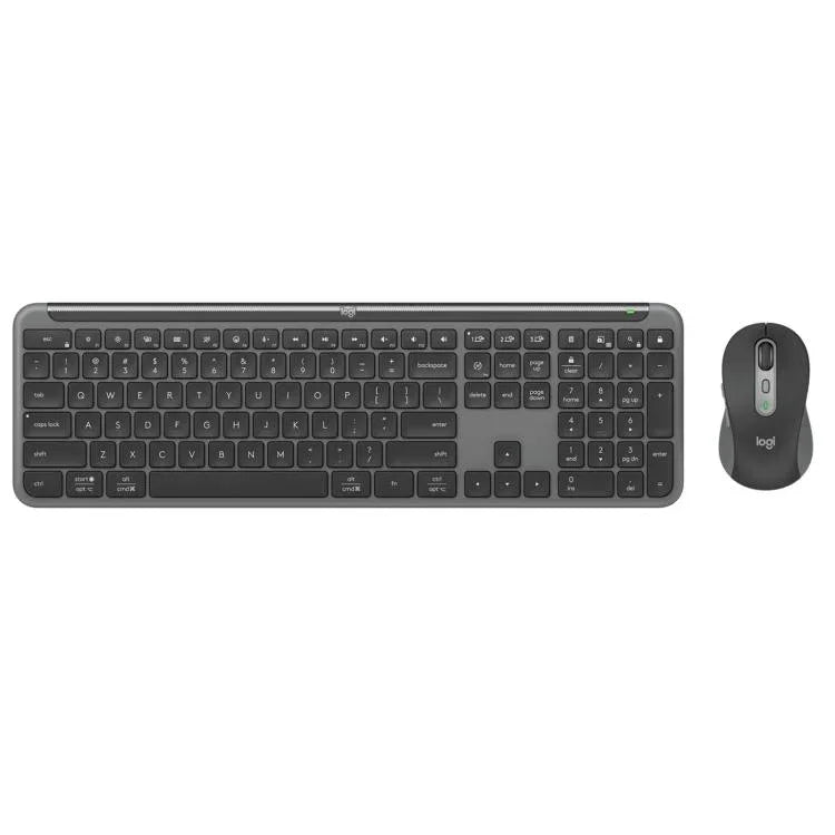 Logitech MK950 Kabelloses schlankes Bluetooth-Tastatur- und Maus-Set