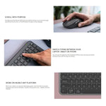Logitech MK950 Kabelloses schlankes Bluetooth-Tastatur- und Maus-Set