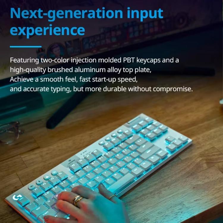 Logitech G915 X LIGHTSPEED TKL Gaming-Tastatur mit niedrigen Profil
