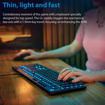 Logitech G915 X kabelgebundene flache Gaming-Tastatur