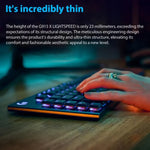 Logitech G915 X kabelgebundene flache Gaming-Tastatur