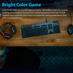 Logitech G915 X kabelgebundene flache Gaming-Tastatur