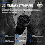 Zeblaze Vibe 8 Robuste Outdoor-Smartwatch mit 1,43-Zoll-Display, 5 ATM &amp; IP69K Wasserdichtigkeit und integrierter Taschenlampe