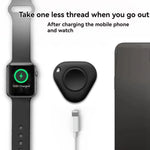 xDfind Tragbares magnetisches kabelloses Ladegerät mit 8 Pins und Typ-C für Apple Watch
