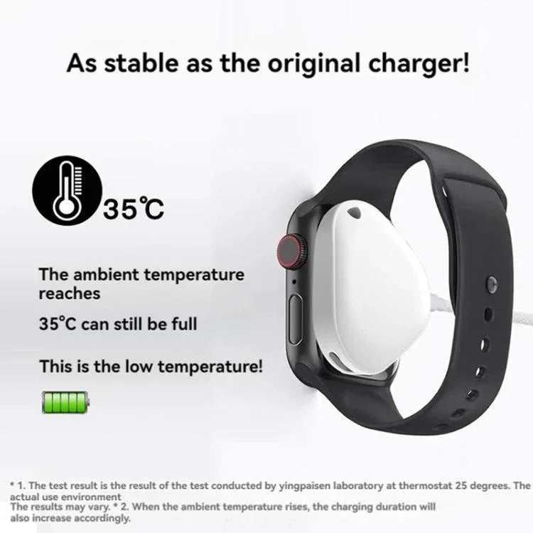 xDfind Tragbares magnetisches kabelloses Ladegerät mit 8 Pins und Typ-C für Apple Watch